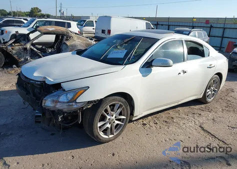 2014 Nissan Maxima 3.5 S z USA, uszkodzony, nr VIN 1N4AA5AP2EC911548